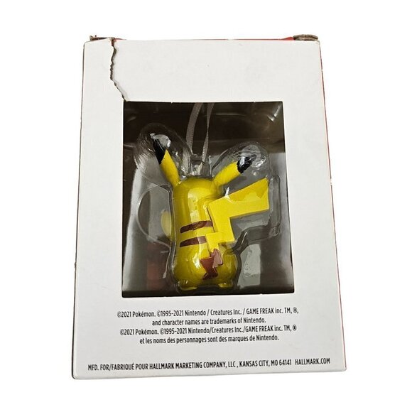 HALLMARK 2022 Pokémon Pikachu Christmas Tree Holiday Ornament** - Picture 2 of 7